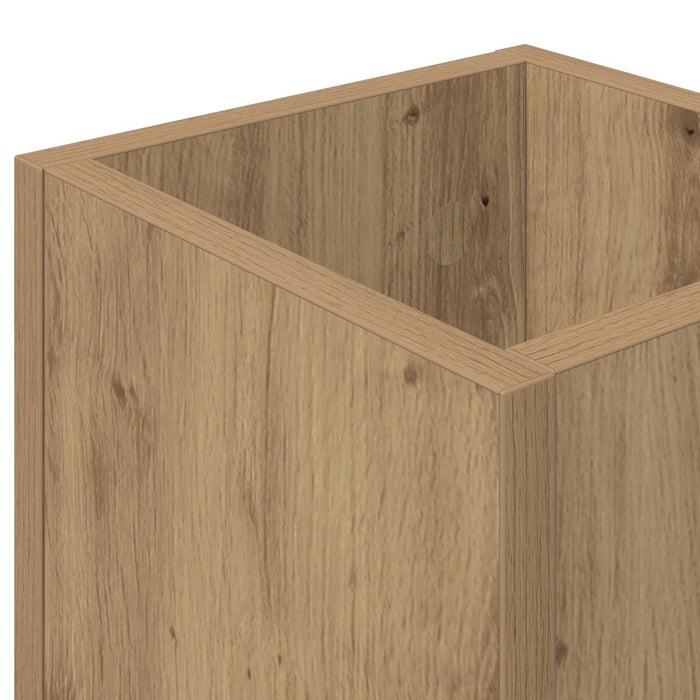 Umbrella Stand Artisan Oak 20 X 20 X 55.5 Cm Engineered Wood Nkkaal