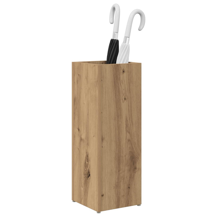 Umbrella Stand Artisan Oak 20 X 20 X 55.5 Cm Engineered Wood Nkkaal