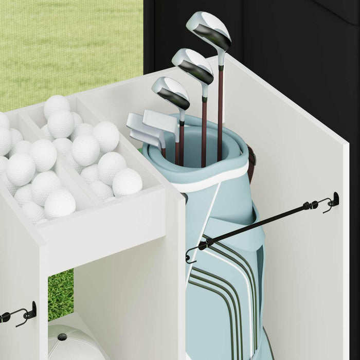 Golf Cabinet Plain White 102 X 45 X 85.5 Cm Nkkapp