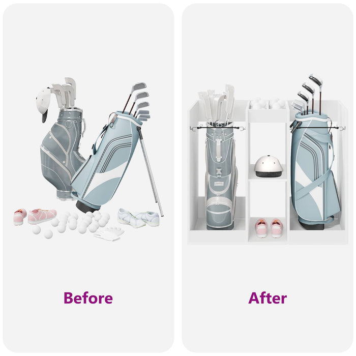 Golf Cabinet Plain White 102 X 45 X 85.5 Cm Nkkapp