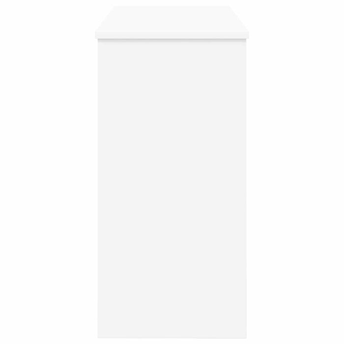 Keyboard Stand White 100 X 32 X 64 Cm Engineered Wood Nkkakp