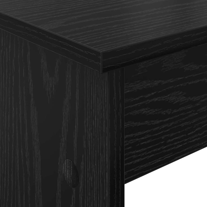 Keyboard Stand Black Oak 100 X 32 X 64 Cm Engineered Wood Nkkakl