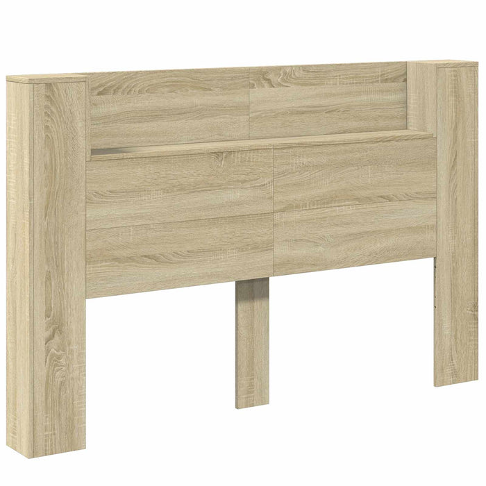 Queen Size Headboard Sonoma Oak 160 X 16.5 X 103.5 Cm Engineered Wood Taonlil