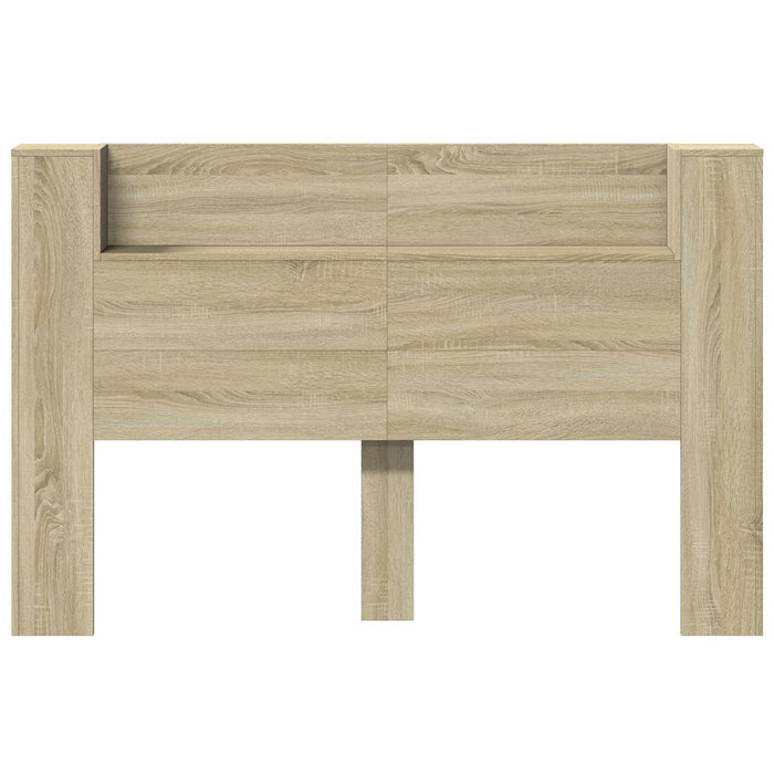 Queen Size Headboard Sonoma Oak 160 X 16.5 X 103.5 Cm Engineered Wood Taonlil
