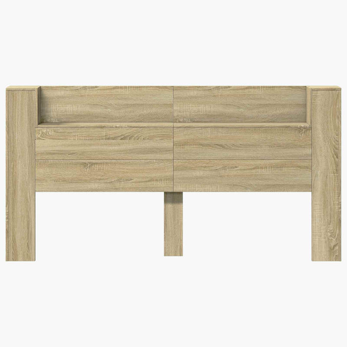 King Size Headboard Sonoma Oak 200 X 16.5 X 103.5 Cm Engineered Wood Taonlkt