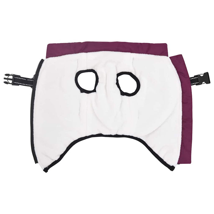 Dog Coat With Harness Purple Xl Fleece And Polyester Taxxpxt