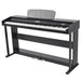 88-key Digital Piano with Pedals Black Melamine Board