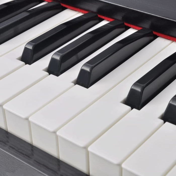88-key Digital Piano with Pedals Black Melamine Board