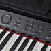 88-key Digital Piano with Pedals Black Melamine Board Ibbap