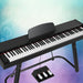 88 Keys Electronic Keyboard Digital Piano Full - weighted