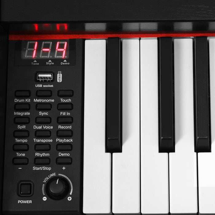 88 Keys Electronic Keyboard Digital Piano Full - weighted