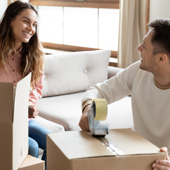 Goslash Picks 6 Rolls Packing Packaging Tape 45Mmx75M