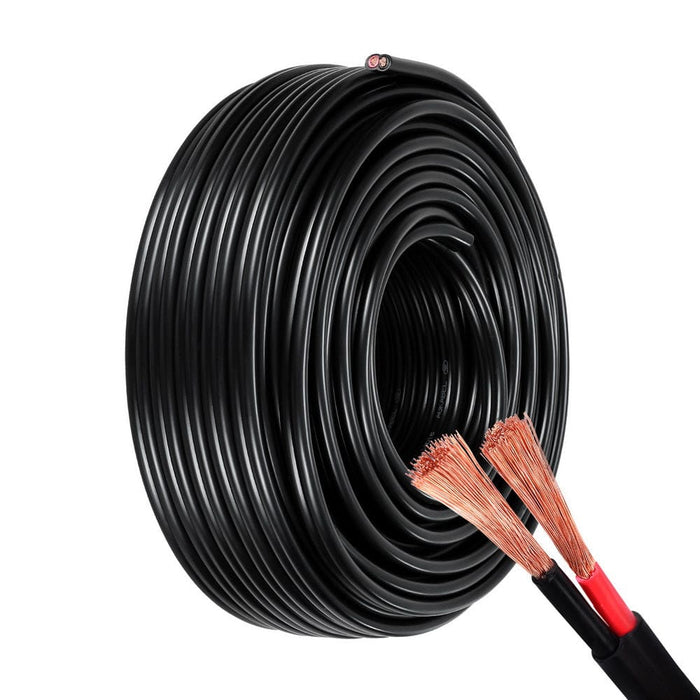 8b&s 30m Twin Core Wire Electrical Cable Extension Car 450v
