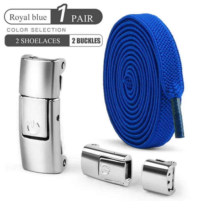 8mm no Tie Shoelaces with Press Lock