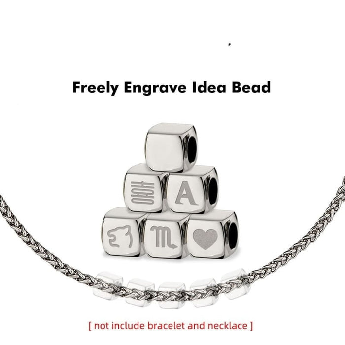 8mmx8mm Bead Pendant Accessories for Infinity Series Men