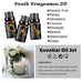 8pcs Gift Box Fruit Essential Oils Set for Candle Soap