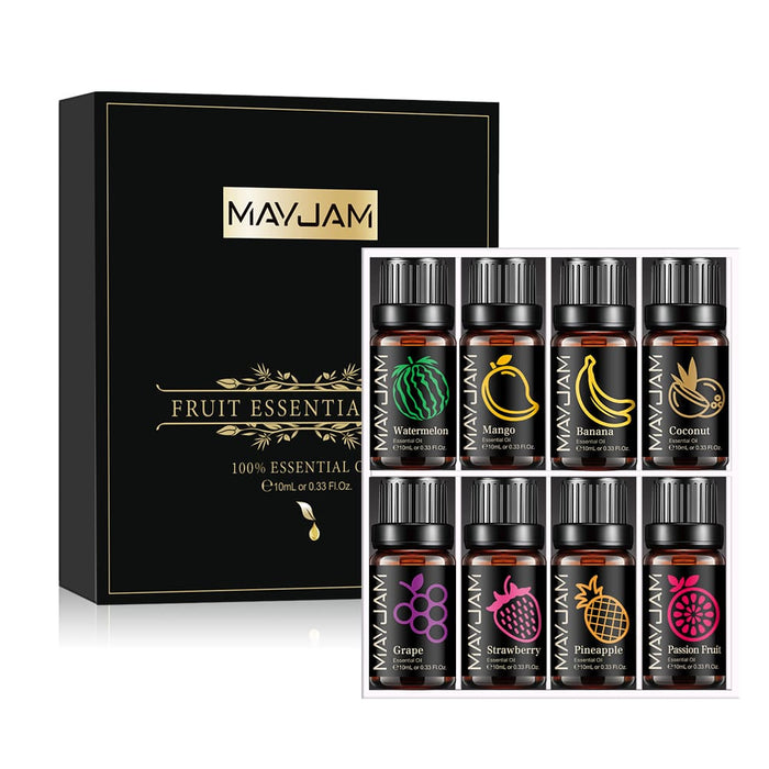 8pcs Gift Box Fruit Essential Oils Set for Candle Soap