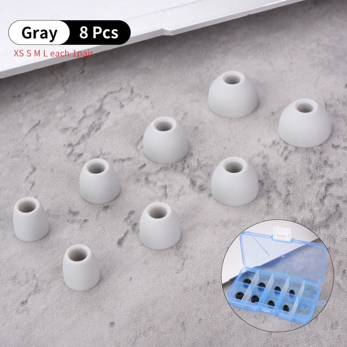 8pcs Silicone Ear Tips for Bang Olufsen Beoplay E8 2.0 3.0