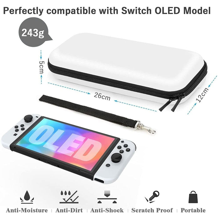 9 In 1 Accessories Carrying Case For Nintendo Switch Oled