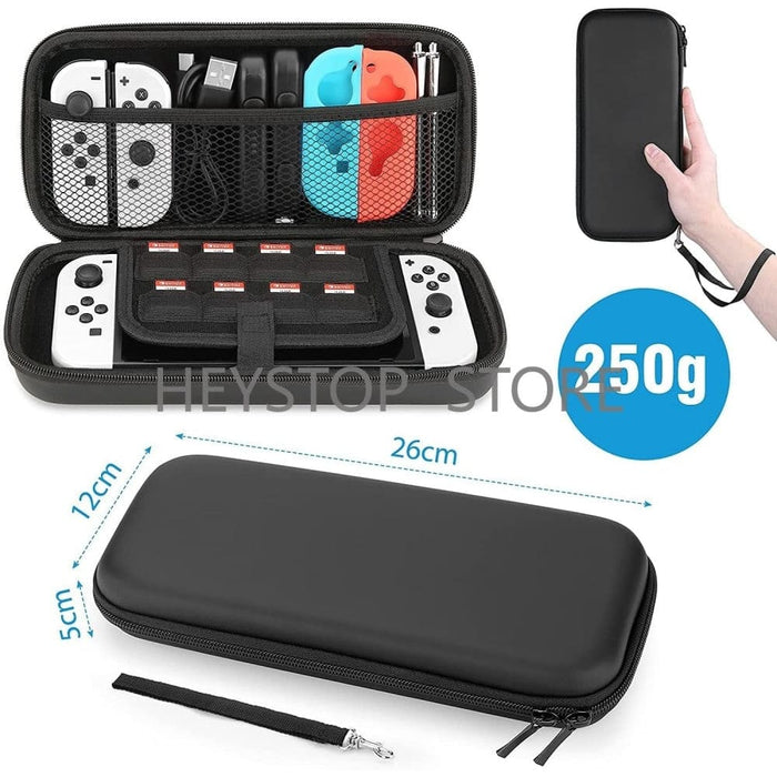 9 in 1 Protective Case Compatible with Nintendo Switch Oled