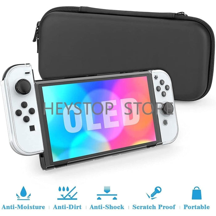 9 in 1 Protective Case Compatible with Nintendo Switch Oled