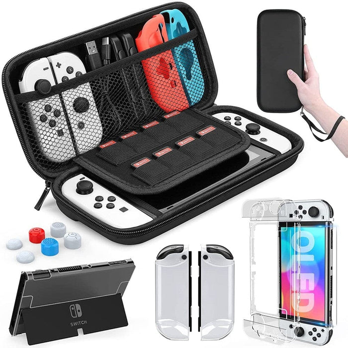 9 in 1 Protective Case Compatible with Nintendo Switch Oled