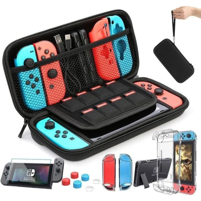 9 in 1 Switch Accessories Kit and 6 Pcs Thumb Grip