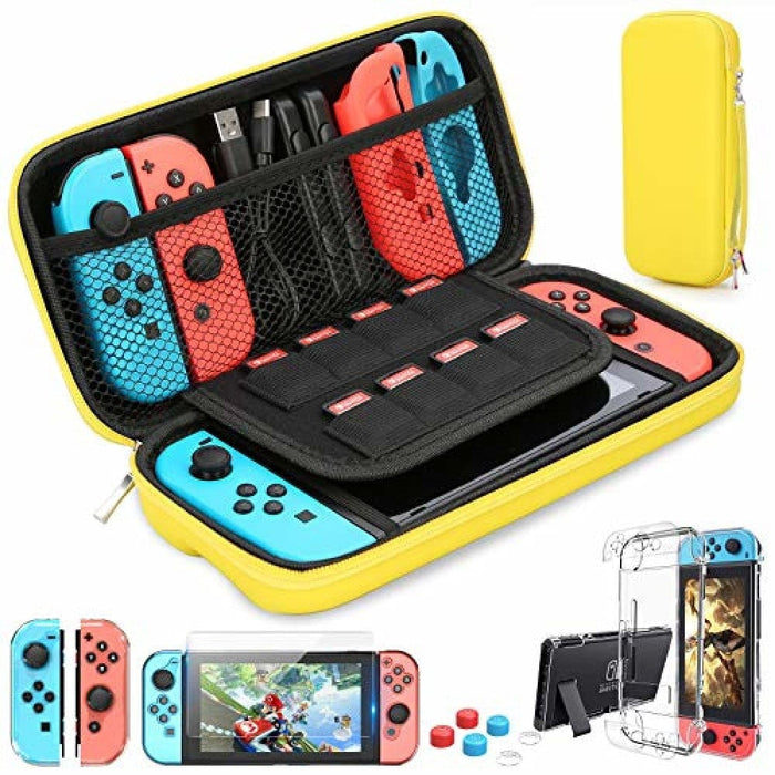 9 in 1 Switch Accessories Kit and 6 Pcs Thumb Grip