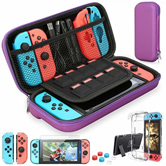9 in 1 Switch Accessories Kit and 6 Pcs Thumb Grip