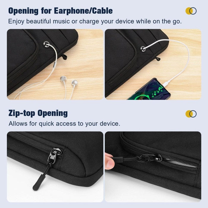 9-11 Inch Ablet Sleeve Bag with Shoulder Headphone for Ipad