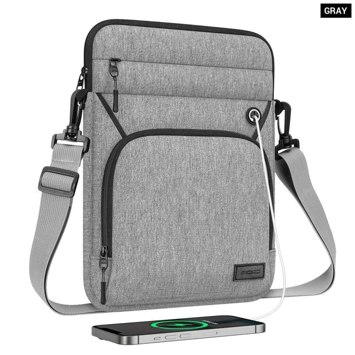 9-11 Inch Ablet Sleeve Bag with Shoulder Headphone for Ipad