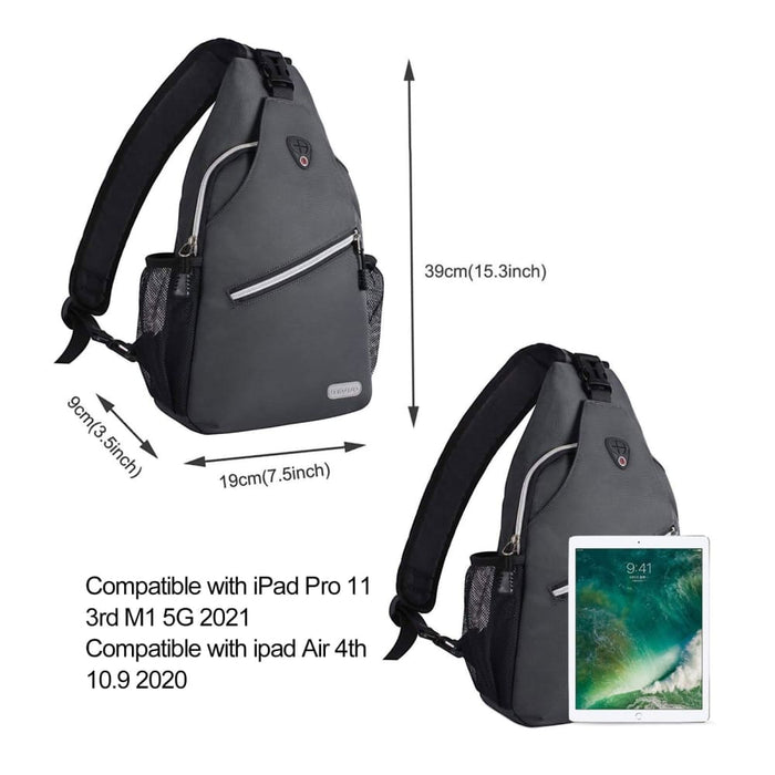 9.7 10.5 Inch Waterproof Chest Fit Laptop Shoulder