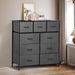 9 Chest of Drawers Storage Cabinet Tower Dresser Tallboy
