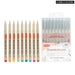 9 Colour Soft Brush Pens for Drawing and Sketching 0.5mm