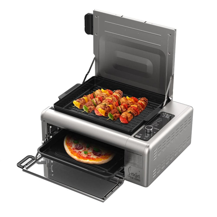 9-in-1 Sensei Xl Flip Air Fryer Oven Grill Stainless Steel