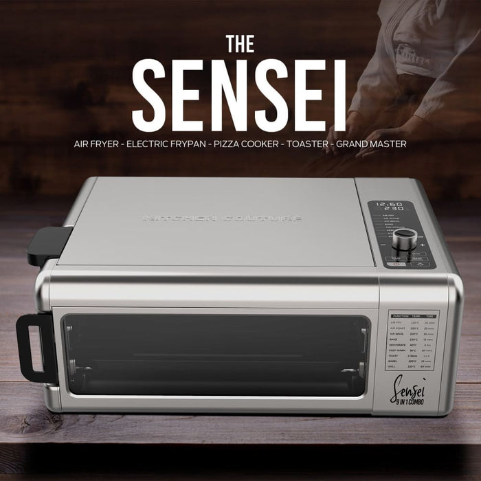 9-in-1 Sensei Xl Flip Air Fryer Oven Grill Stainless Steel