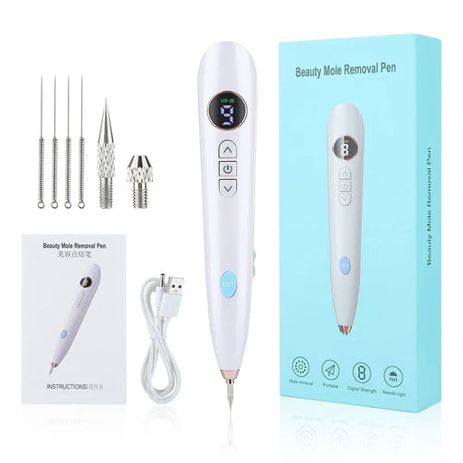 9 Mode Lcd Mole Removal Pen for Tattoo Freckle Dark Spot