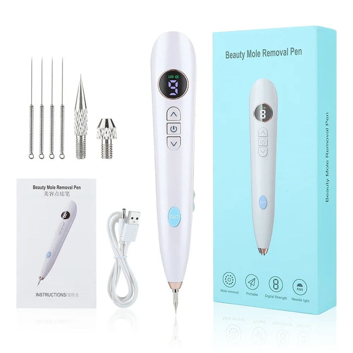 9 Mode Lcd Mole Removal Pen for Tattoo Freckle Dark Spot