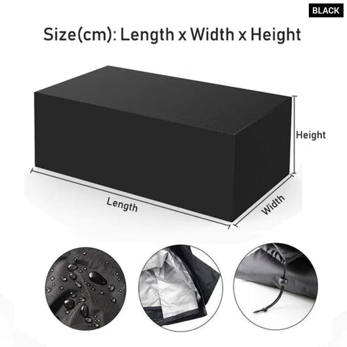 90 Sizes Outdoor Patio Garden Furniture Waterproof Covers