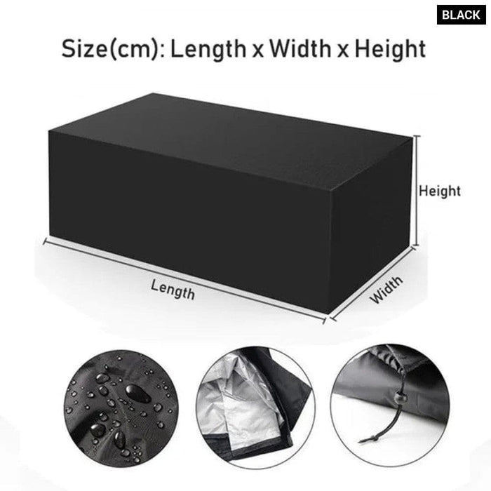 90 Sizes Outdoor Patio Garden Furniture Waterproof Covers