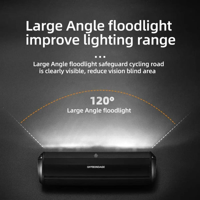 900lm Usb Waterproof and Rechargeable Bike Light
