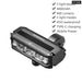 900lm Usb Waterproof and Rechargeable Bike Light
