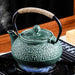900ml Cast Iron Teapot with Sakura Pattern