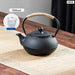 900ml Cast Iron Teapot with Sakura Pattern