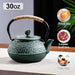 900ml Cast Iron Teapot with Sakura Pattern
