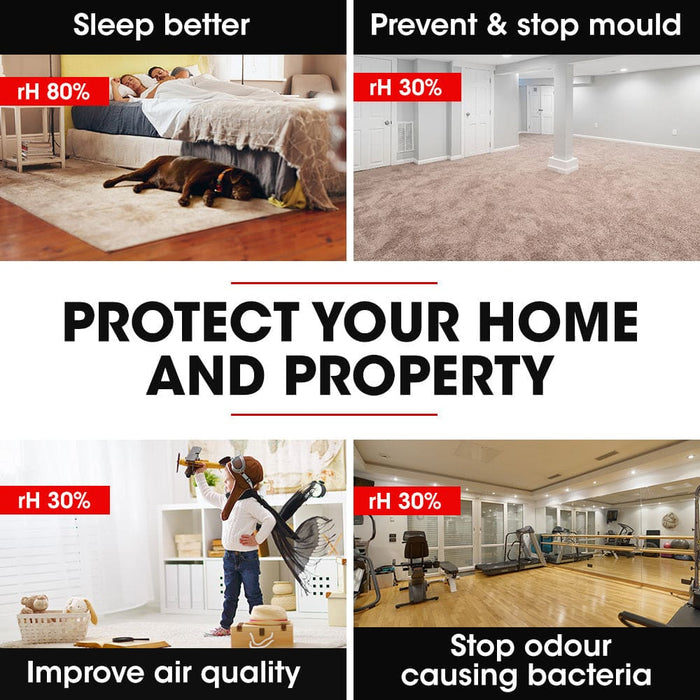 90l/day Commercial Air Dehumidifier for Mould Portable