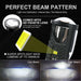90w Led Projector Headlight With Fan Cooling