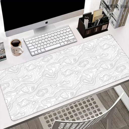 90x40cm Large Gaming Mouse Pad Black And White