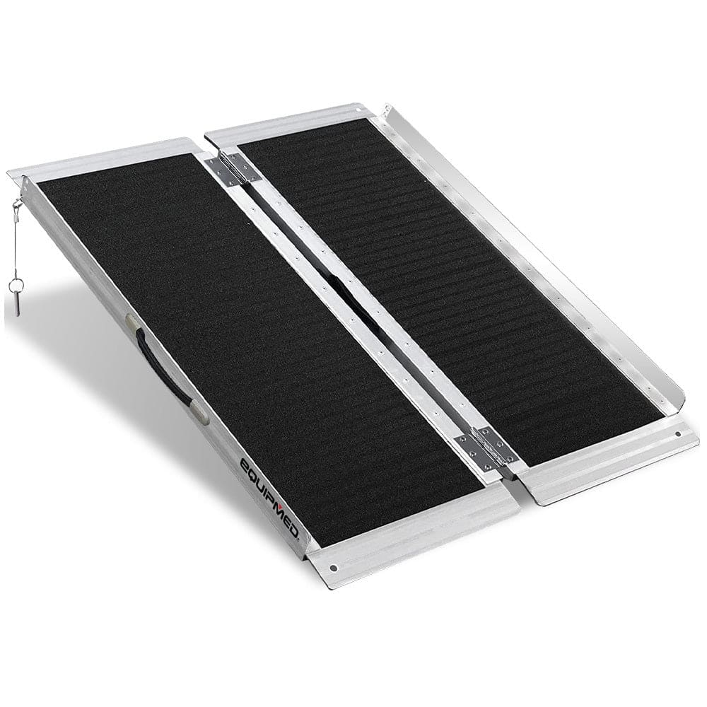 91cm Portable Folding Aluminium Access Ramp 272kg Rated