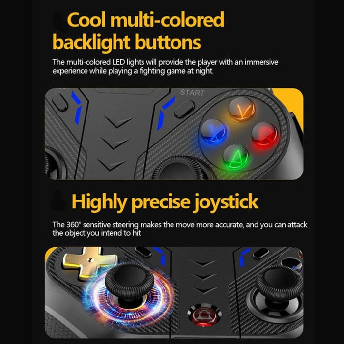 Pg-9218 Bluetooth & 2.4g Wireless Game Controller for Pc